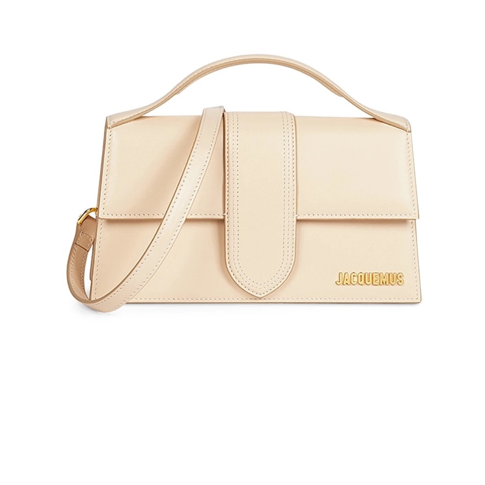 Jacquemus Le Grand Bambino Ivory Bag with Crossbody Strap - Picture 9 of 15